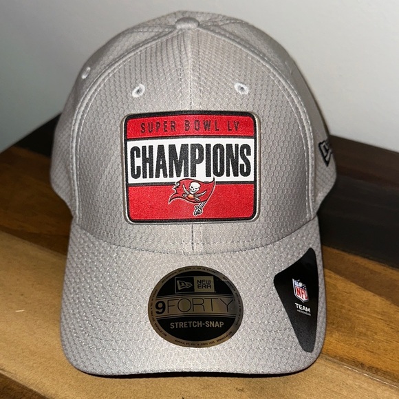 New Era Gray Super Bowl LV Champions Hat - Picture 1 of 5